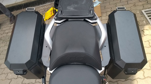 Kit Bauleto 33l Alumínio Preto Bmw F850 Gs Premium+ Suporte