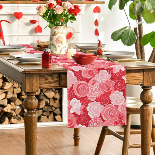 Mantel En Forma De D Para El Día De San Valentín, Bandera De