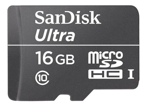 Cartão De Memória Sandisk Sdsdql-016g-g35 Ultra 16gb