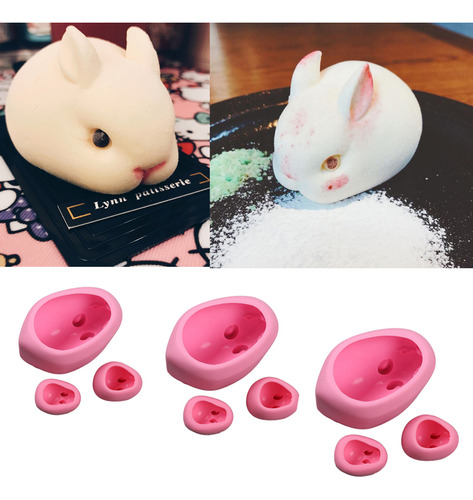 Molde Para Mousse De Silicona Para Conejo S