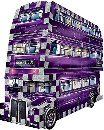 Wrebbit 3d - Harry Potter - El Autobús Mini 3d Puzzle - 130