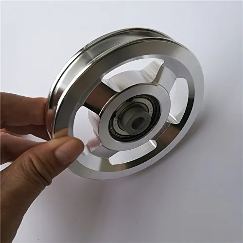 Rueda Universal De Aleación De Aluminio Con Rodamiento De .