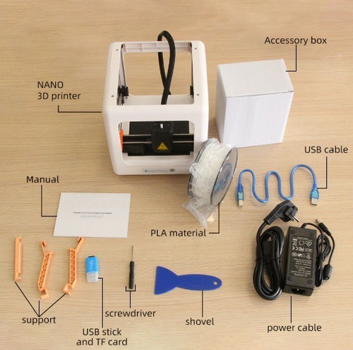 Imagen 4 de 8 de Impresora 3d Mini - Facturamos Tu Compra!