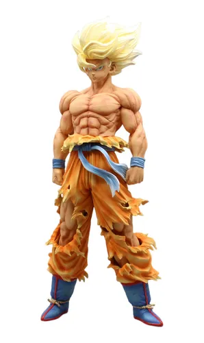 Figura Goku Super Saiyan Dragon Ball Z Fighting 30cm Env o gratis