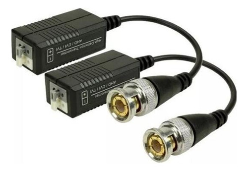 Balun Hd Passivo Ahd Hdcvi Hdtvi Bnc