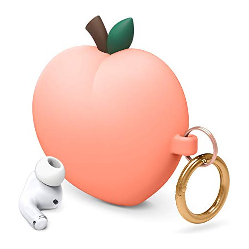 Estuche Peach Compatible Apple AirPods Pro Estuche 3d C...