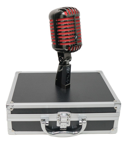 Sj Mic Arcano Vintage Vt-45bk2 + 01 Cabo Xlr/xlr