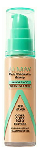 Almay Base De Maquillaje Clear Complexion Make Up Naked