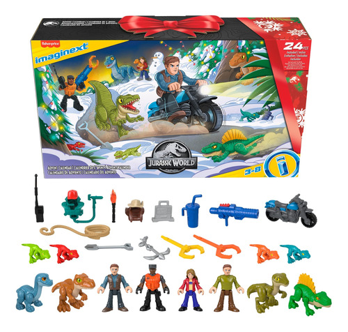 Fisher-price, Jurassic World. Calendario De Adviento