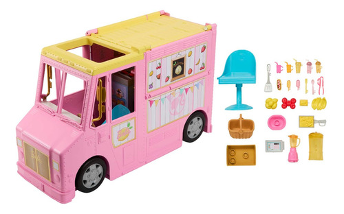 Barbie - Camión De Limonadas Sobre Ruedas - Hpl71