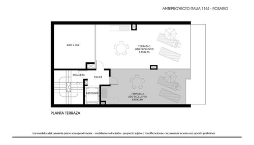 Imagen 8 de 8 de Venta Departamento Un Dormitorio Con Balcón Italia 1100 - Rosario Centro