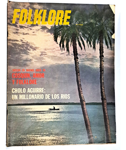 Revista Folklore Nº 105 / 1965 / Cholo Aguirre / Cosquin