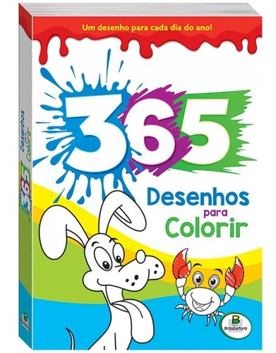 Livro 365 Desenhos Para Colorir Todolivro