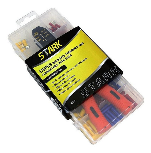Imagen 2 de 5 de Pinzas Pela Cables Con Conectores Stk13221