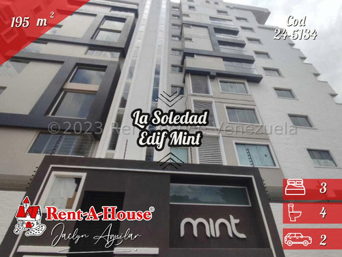 Apartamento En Venta Urb La Soledad Obra Gris 24-5134 Jja