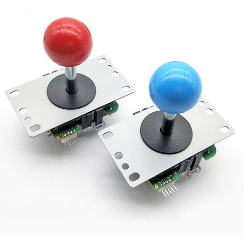 Botones Arcade Para 2 Jugadores Y Kit De Joystick Estilo6