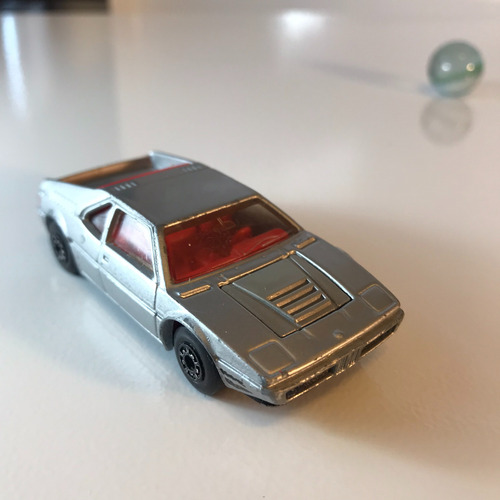 Matchbox 52 - B M W M.l. - 1981 Made In England - S/gráfica Plateado (Usado)