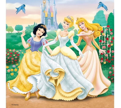 9411 Princesas Disney Rompecabezas Ravensburger 3x49 Piezas