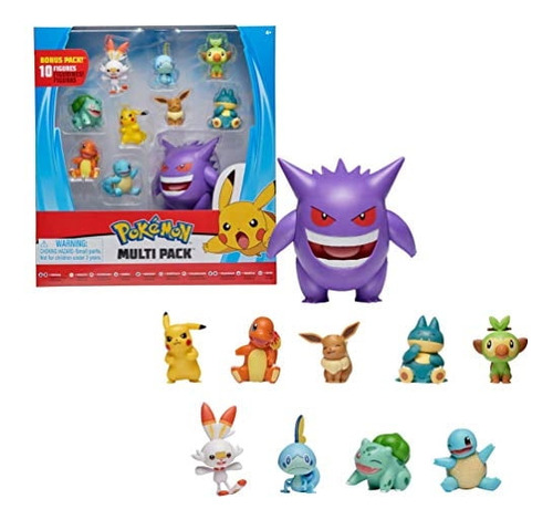 10 Pack De Pokémon Picachu Y Charmander Exclusivo