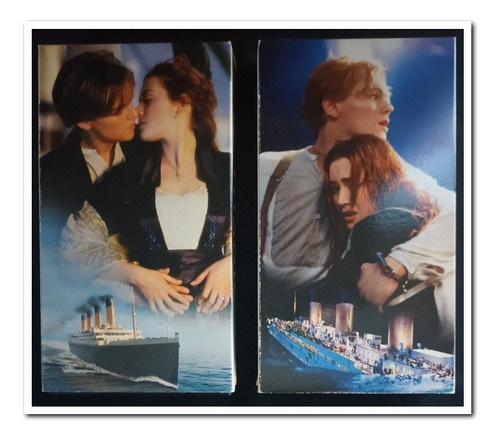 Película Vhs Titanic, 2 Cassette, Edición 1998 (Usado)