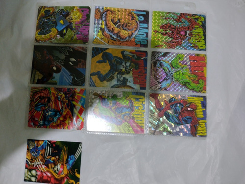 Pepsi Cards Marvel Prismas 10 Tarjetas Diferentes (Usado)