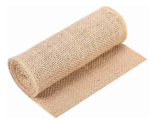 Corredor De Mesa De Yute Natural, Cinta De Arpillera De Arpi