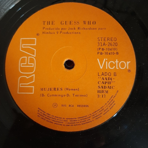 Simple The Guess Who Rca Victor C18