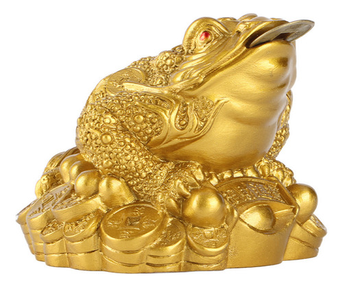 Feng Shui Chino Riqueza Dinero De La Suerte Rana Moneda