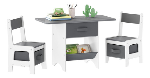 Hoobro Juego De Mesa Y Silla Para Niños Pequeños, Juego De M