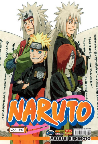 Naruto 48, de Kishimoto, Masashi. Editora Panini Brasil LTDA, capa mole em português, 2005