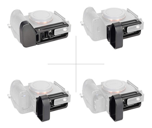 Imagen 7 de 10 de Empunadura De Mano Para Jaula De Camara Sony A7r Iv | Negro