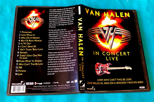 Pack Van Halen Dvd  In Concert  + Cd  1984 