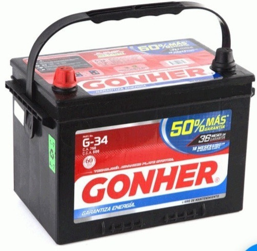 Bateria 130amp G-34 Gonher 
