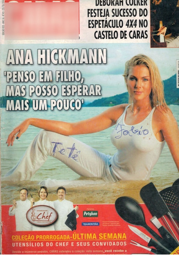 Caras 833: Ana Hickmann / Daniel Erthal / Miss Minas Gerais