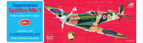 Guillow 's Spitfire Kit Modelo