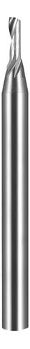 Fresa End Mill 1/8 Tungsteno Flauta Unica Acrilico 1.5 2.0mm