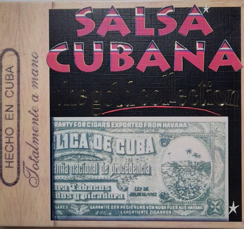 Cd Doble Salsa Cubana (the Gold Collection) Importado