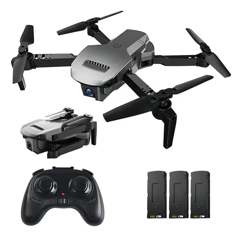 Drone Con Doble Cámara 4K UHD | Mando Con Pantalla LCD, 5G WIFI, Evasión De Obstáculos Y 18 Min De Vuelo (Motores Brushless)