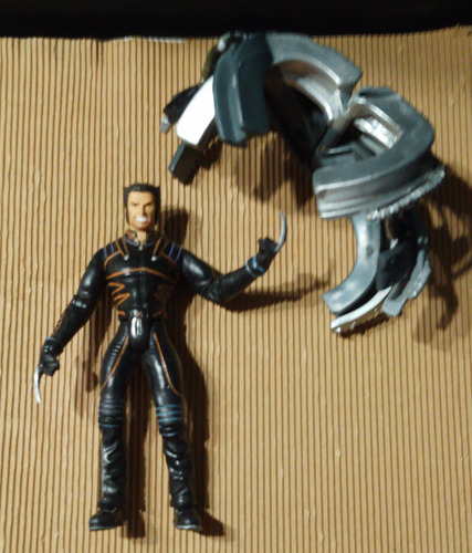 Wolverine Figura -x-men -la Película-hugh Jackman/toybiz2000 (Usado)