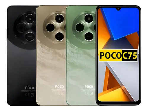新品　POCO C75 8GB RAM 256GB ゴールド　GOLD Xiaomi Poco C75 C Dual Sim 256gb Global 8 Gb Ram Com Cor