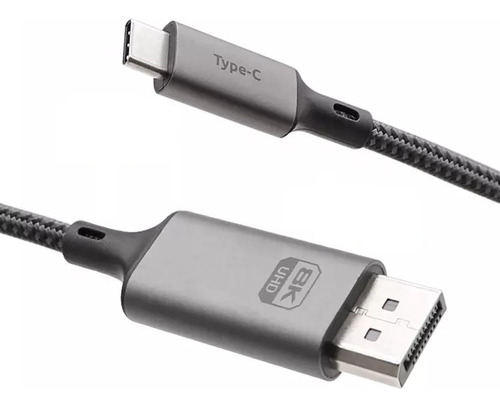 Cable Adaptador Usb-c Dp A Display Port 1.4 4k 144hz 8k 60hz