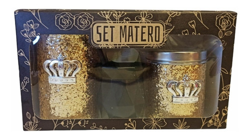 Set Matero Corona Mate Plástico En Caja !!!