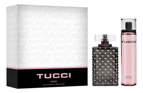 Perfume Mujer Tucci Nero Edp 100ml + Body Splash 100ml Set