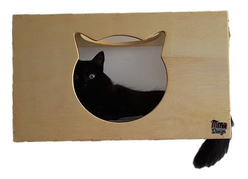 Imagem 1 de 2 de Nicho Toca Casinha Para Gato Maine Coon