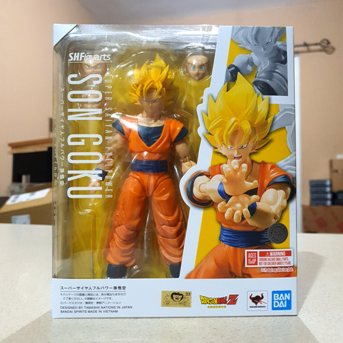Sh Figuarts Dragon Ball Z Goku Super Saiyan Fullpower Ssj