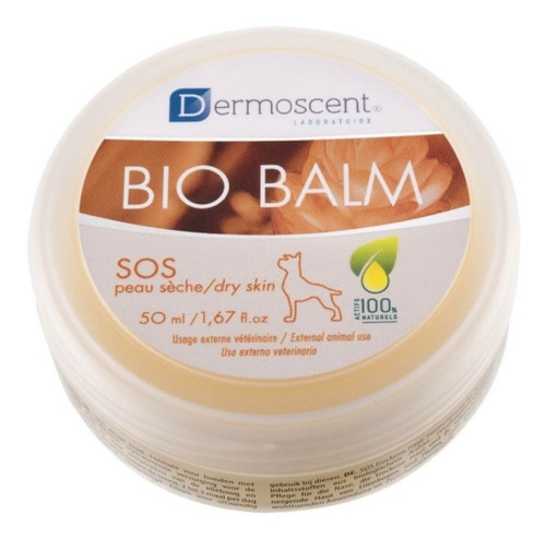 Dermoscent Bio Balm Perro Cuidado Nariz, Almohadillas 50 Ml