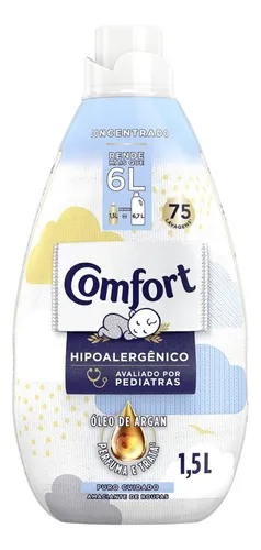 10x Comfort Amaciante De Roupa Concentrado Puro Cuidad 1 X 1