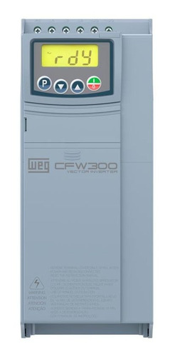 Inversor Frequência Weg Cfw300 10cv 380v 15a C/ Igbt De Fren