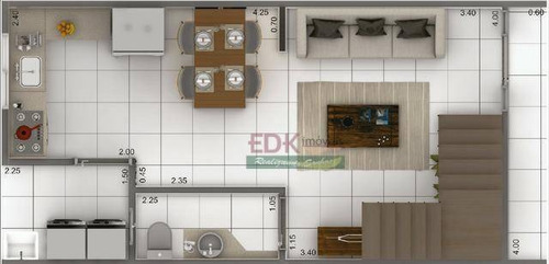 Imagem 6 de 10 de Casa À Venda, 72 M² Por R$ 229.900,00 - Vila Areao - Taubaté/sp - Ca4975