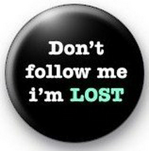 Don 't Me Sigue Estoy Perdido Botones Botón 1,25  Pin / Insi